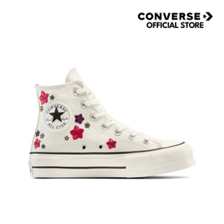 CONVERSE รองเท้า CTAS LIFT GRAPHIC FLORAL HI CREAM ผู้หญิง A…