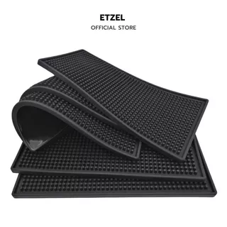 พร้อมส่ง!! Bar Mat แผ่นยางกันลื่นเคาน์เตอร์บาร์ รองแก้วน้ำ (รุ่นหนาพิเศษ)