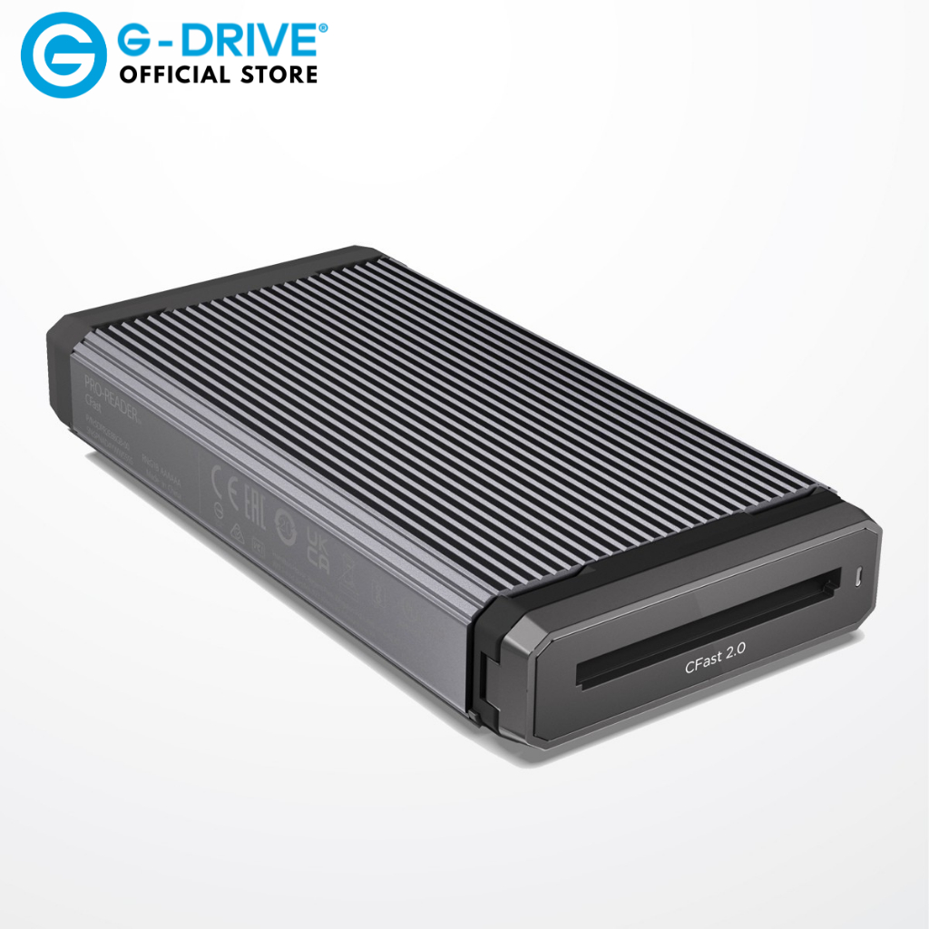 G-DRIVE PRO-READER Cfast (SDPR2E8-0000-GBAND) ประกัน Synnex 3 ปี