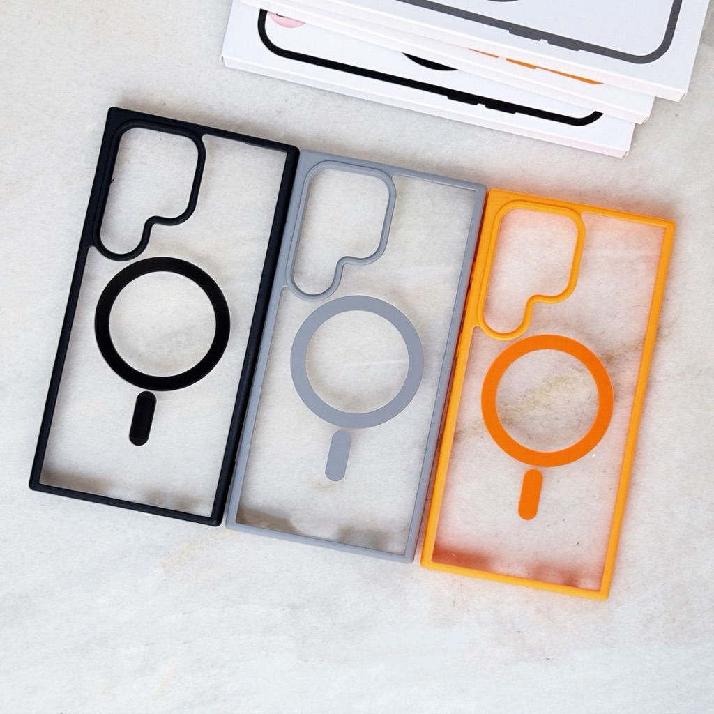 เคส ขอบสี หลังใส IPHONE - 11 11pm 12pm 13pm 14pm 15pm 16pm 17 17pro 17pm