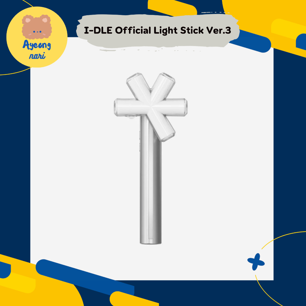 กทม. ส่งด่วน พร้อมส่ง IDLE Official Light Stick Ver.3 แท่งไฟ จีเดล