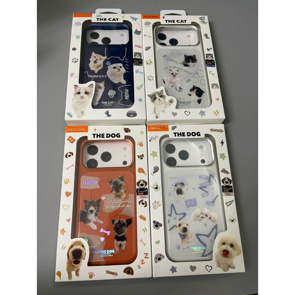 “พร้อมส่ง” เคสการ์ตูน น้องแมว น้องหมา รองรับรุ่น17Promax