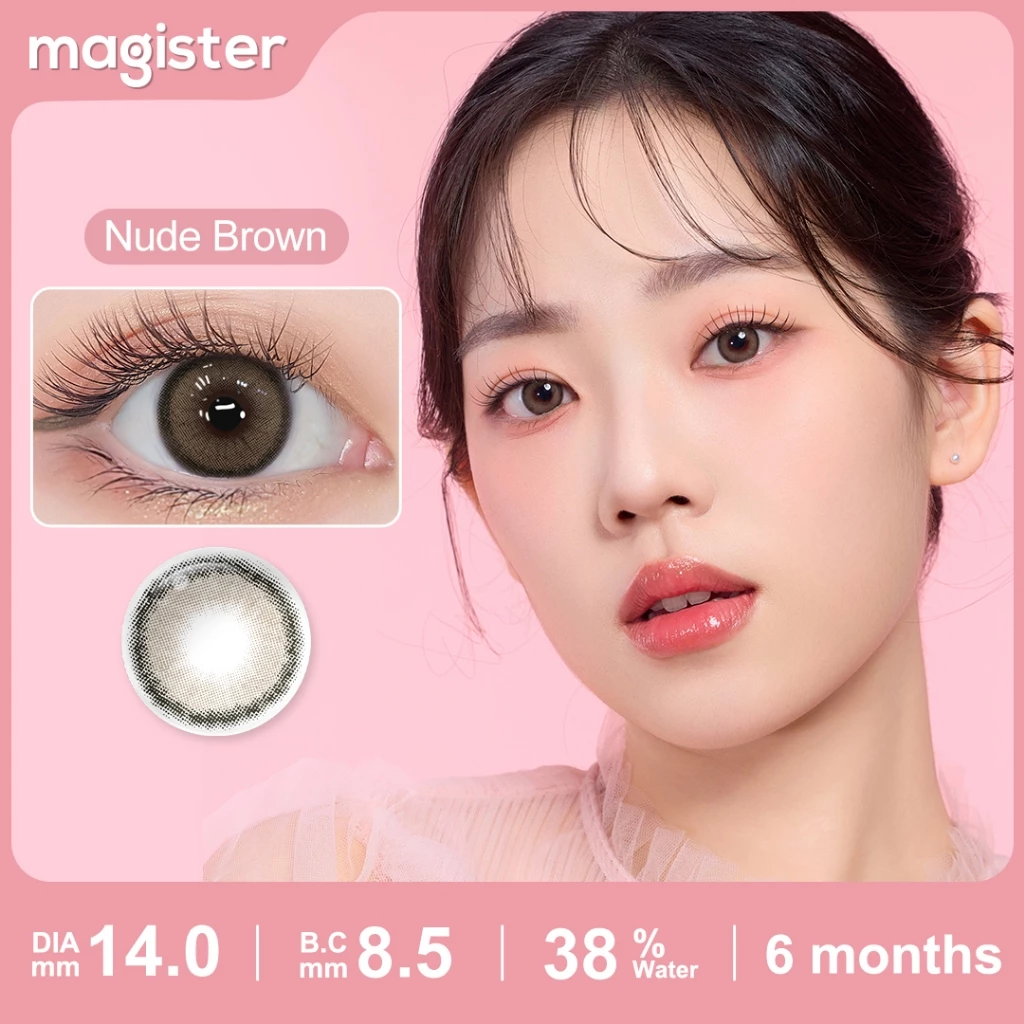 Magister & Realcon Contact Lens 14MM Rose Lens คอนแทคเลนส์สายตาสั้น thumbnail 4
