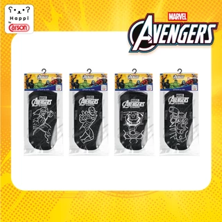 ถุงเท้านักเรียนกันลื่น Happi by Carson ลิขสิทธิ์แท้ Avengers แพ็ค 1 คู่ (คละลาย)
