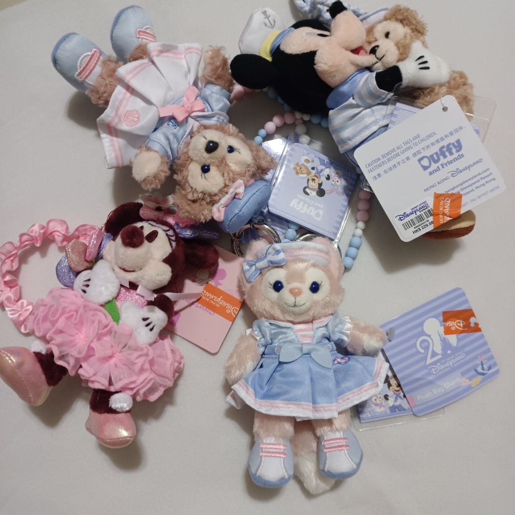 พวงกุญแจ HK disney linabel duffy minnie
