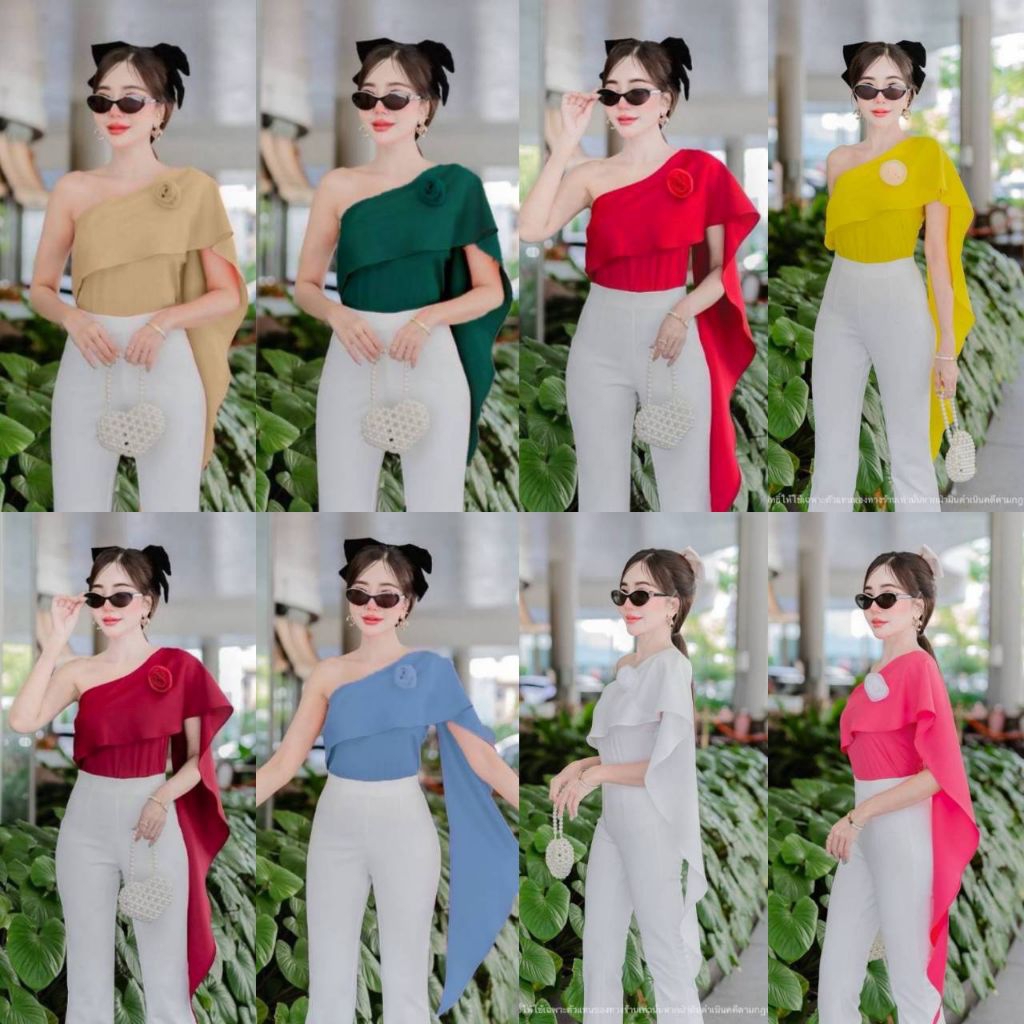 เสือ สไบสีพื้น มีสายเดี่ยวให้ด้ายเวลาใส่ไม่หลุดค่ะ ด้านหลังเป็นสม้อคทั้งหลังยืดได้เยอะ