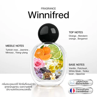 (ร้านค้าบริษัท) น้ำหอมแบรนด์ Enchant กลิ่น Winni Fred โปร 1 แถม 1 หอมหวาน ละมุน หอมตลอดวัน