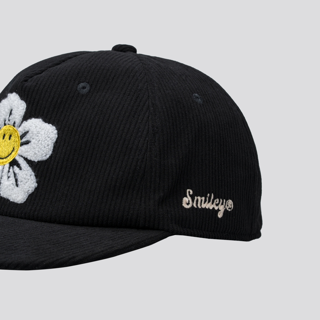 SMILEY قبعة Wanderlust Bloom — أسود — صورة 3
