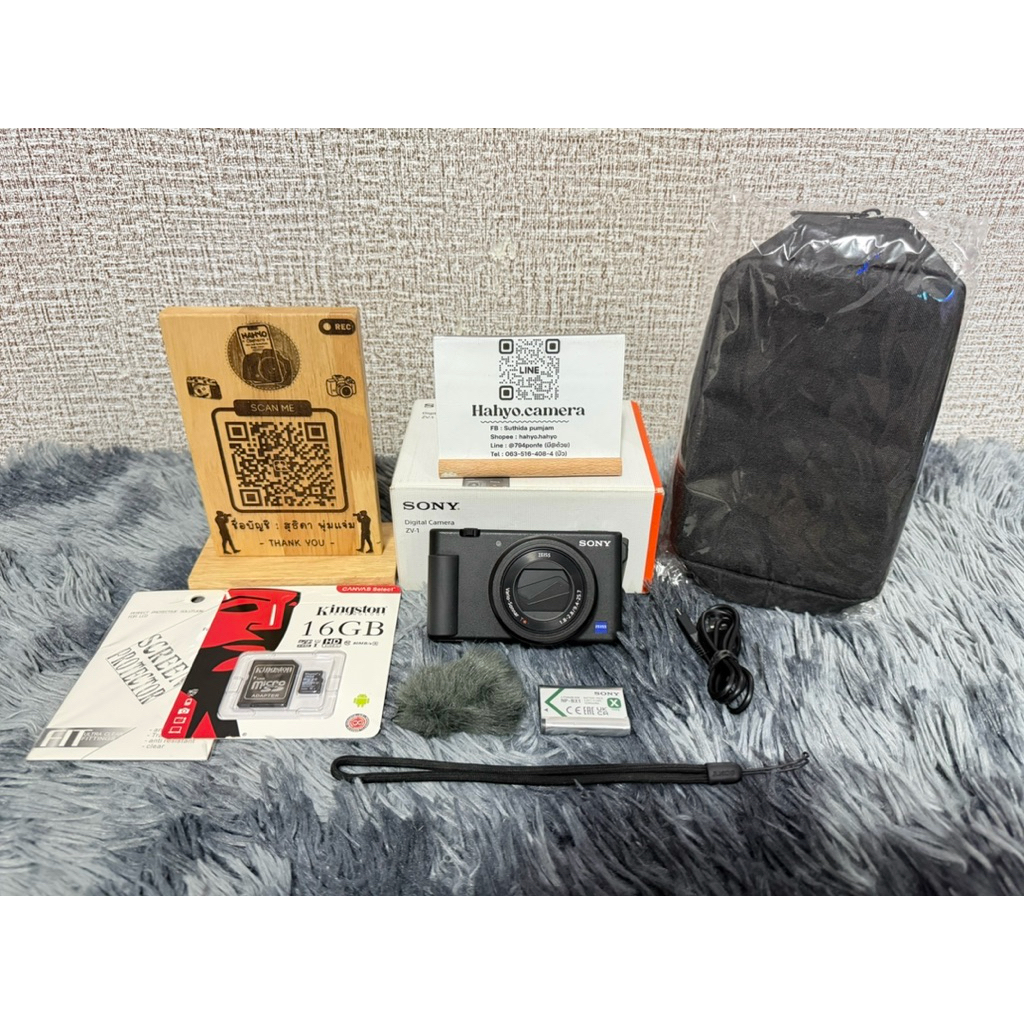 Sony Zv1 Vlog มือสองหมดประกันพร้อมส่ง 🔥 มีบริการส่งด่วน/ส่งทันทีใน กทม.🔥