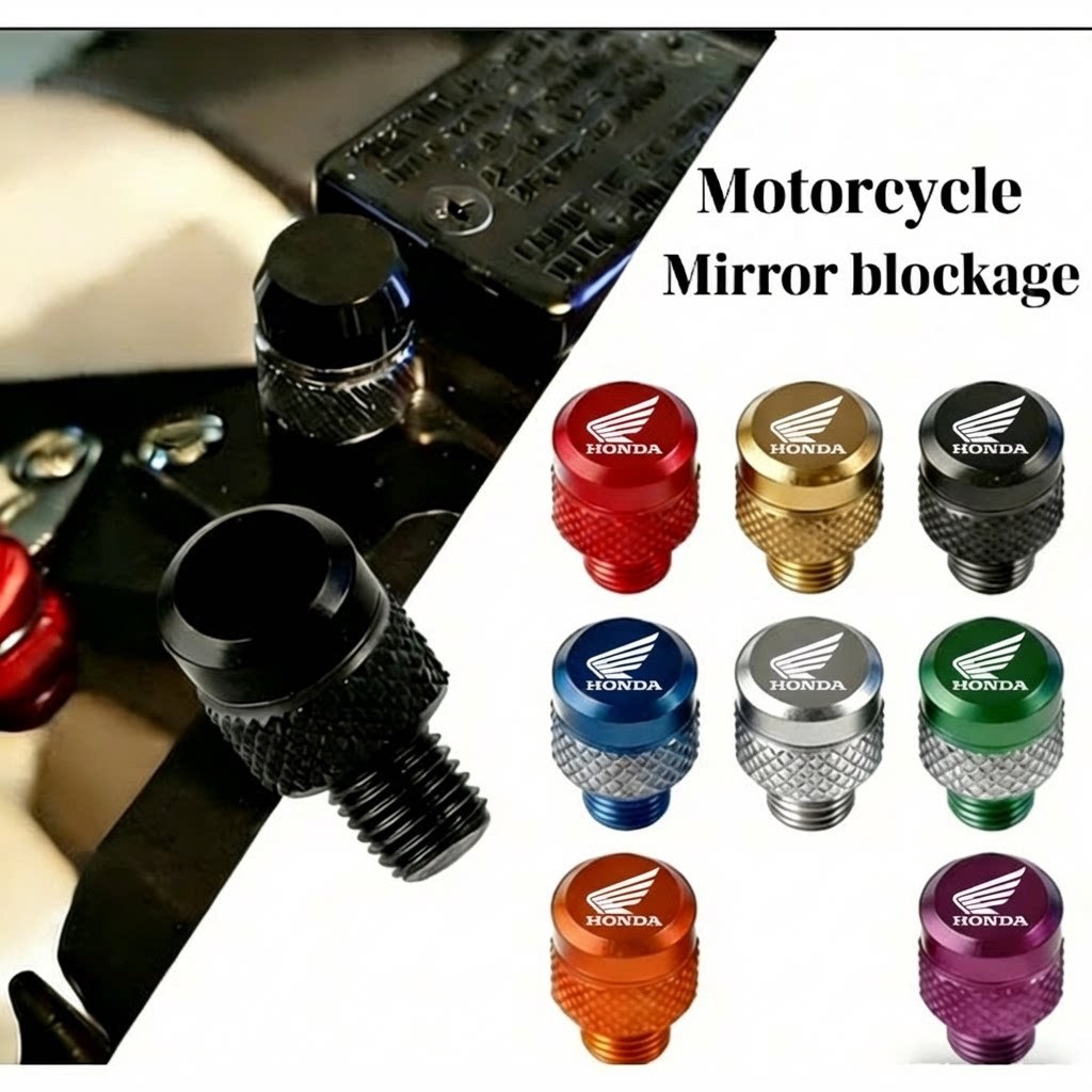 2 ชิ้น กระจกมองหลังรถจักรยานยนต์หมวก ชิ้นเหมาะสำหรับ เหมาะสำหรับ HONDA PCX/ADV150 160 Yamaha XMAX300, 400