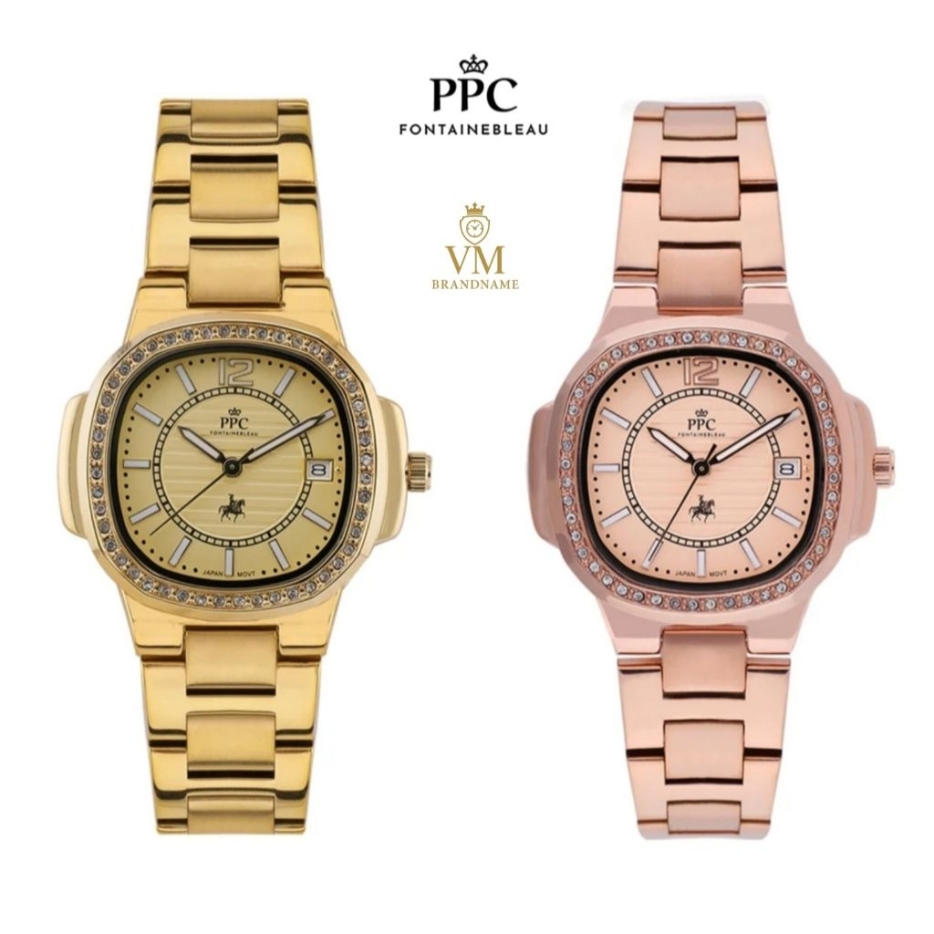นาฬิกาข้อมือผู้หญิง PPC-PARIS POLO CLUB PPC-EB08 แท้ 100% รับประกันศูนย์ 1ปี กันน้ำลึกได้ 30m
