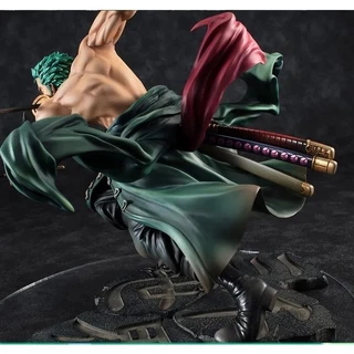 ของขวัญที่ยอดเยี่ยม ฟิกเกอร์อนิเมะ One Piece Roronoa Zoro ขนาด 23 ซม. ขนาดใหญ่ ฟิกเกอร์ซอร์โรวันพีซ