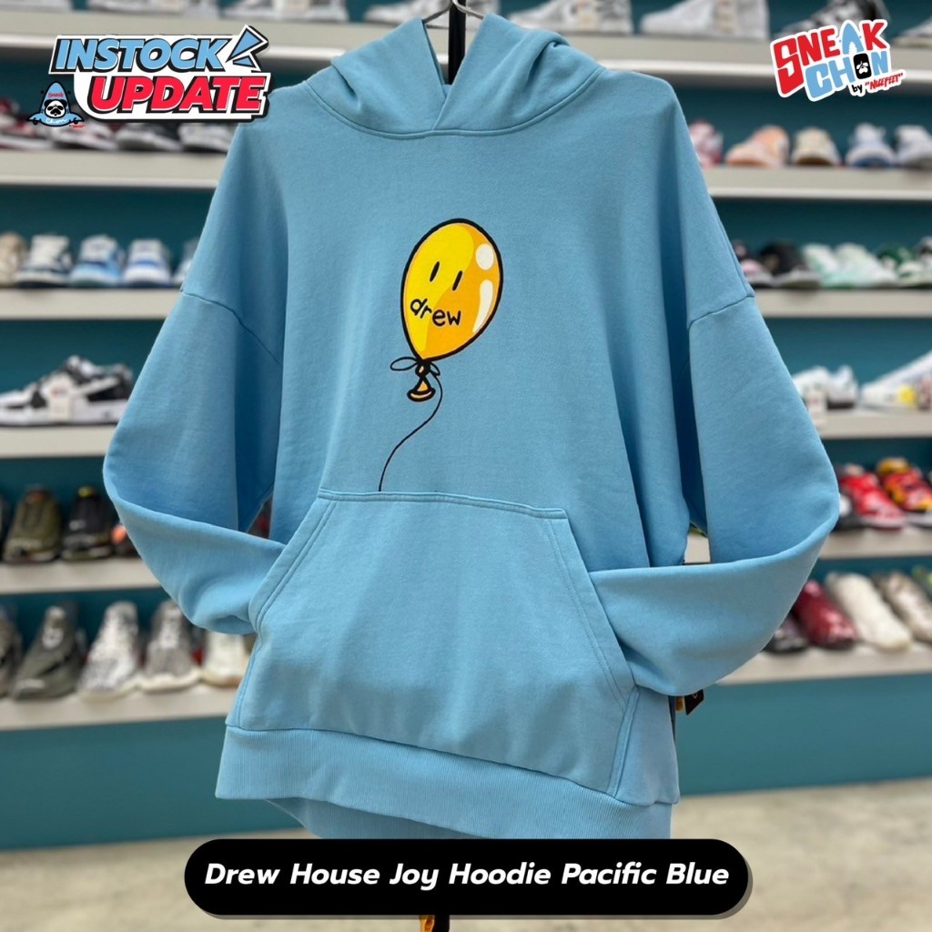 drew house Joy Hoodie Pacific Blue