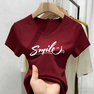 มีให้เลือก 5 สี ตั้งแต่ไซส์ M ถึง 3XL เนื้อผ้าโปร่งสบาย ระบายอากาศได้ดี ราคาส่ง เสื้อผู้หญิงทรงเข้ารูป สไตล์เกาหลีวัยรุ่