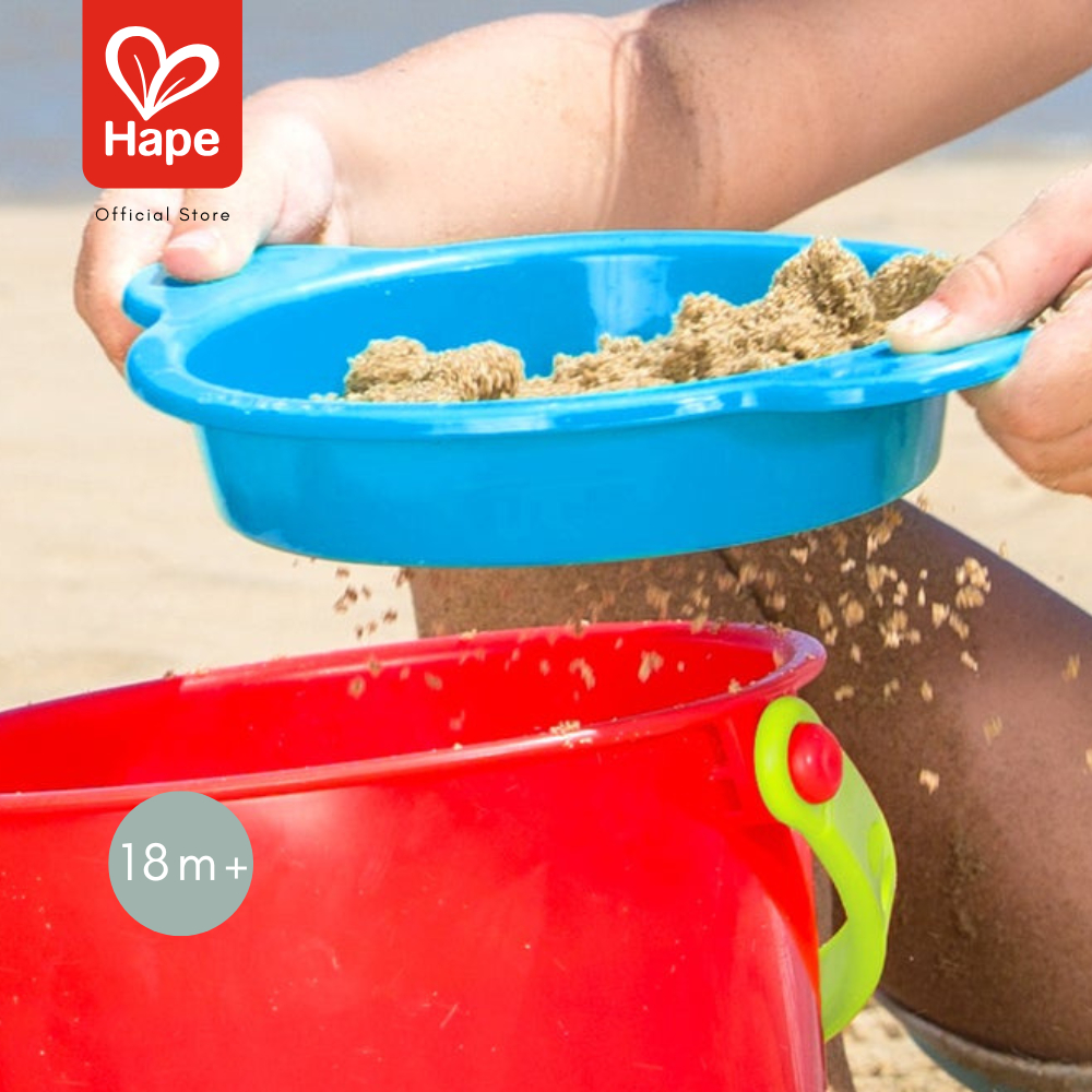 Hape - Beach Basics ของเล่นทรายเบสิก 4 ชิ้น 18m+ รูปที่ 5