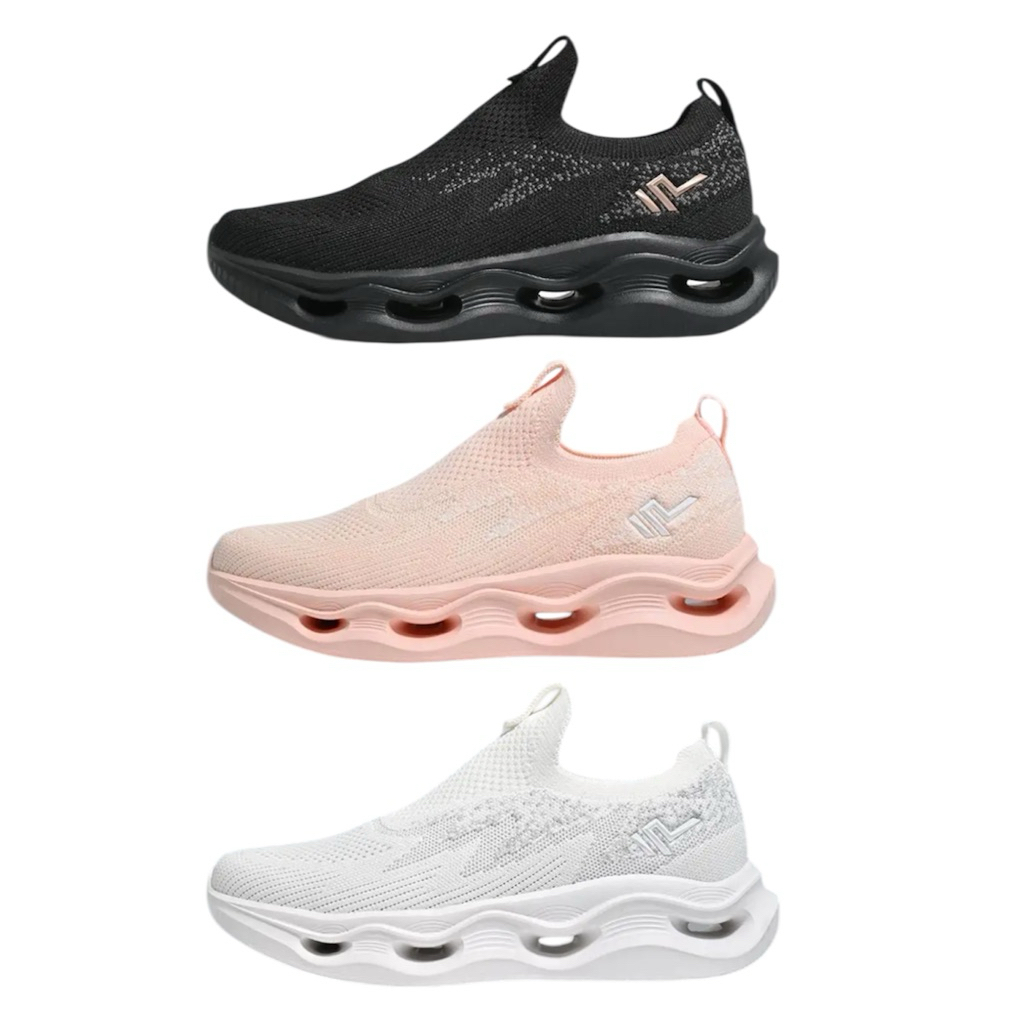 Baoji BJW1148 รองเท้า บาโอจิ รองเท้าแบบสวม Slip on สำหรับผู้หญิงไซส์ 37-41 ของแท้ พร้อมจัดส่ง