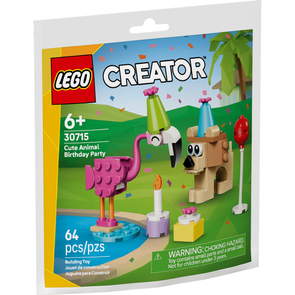 (เลโก้) LEGO Creator 3 in 1 polybag 30715 Cute Animal Birthday Party