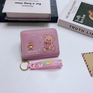 SA103#พร้อมส่ง.8สี กระเป๋าสตางค์ผู้หญิง กระเป๋าสตางค์ใบสั้น กระเป๋าสตางค์น่ารัก กระเป๋าสตางค์ พร้อมช่องใส่บัตร
