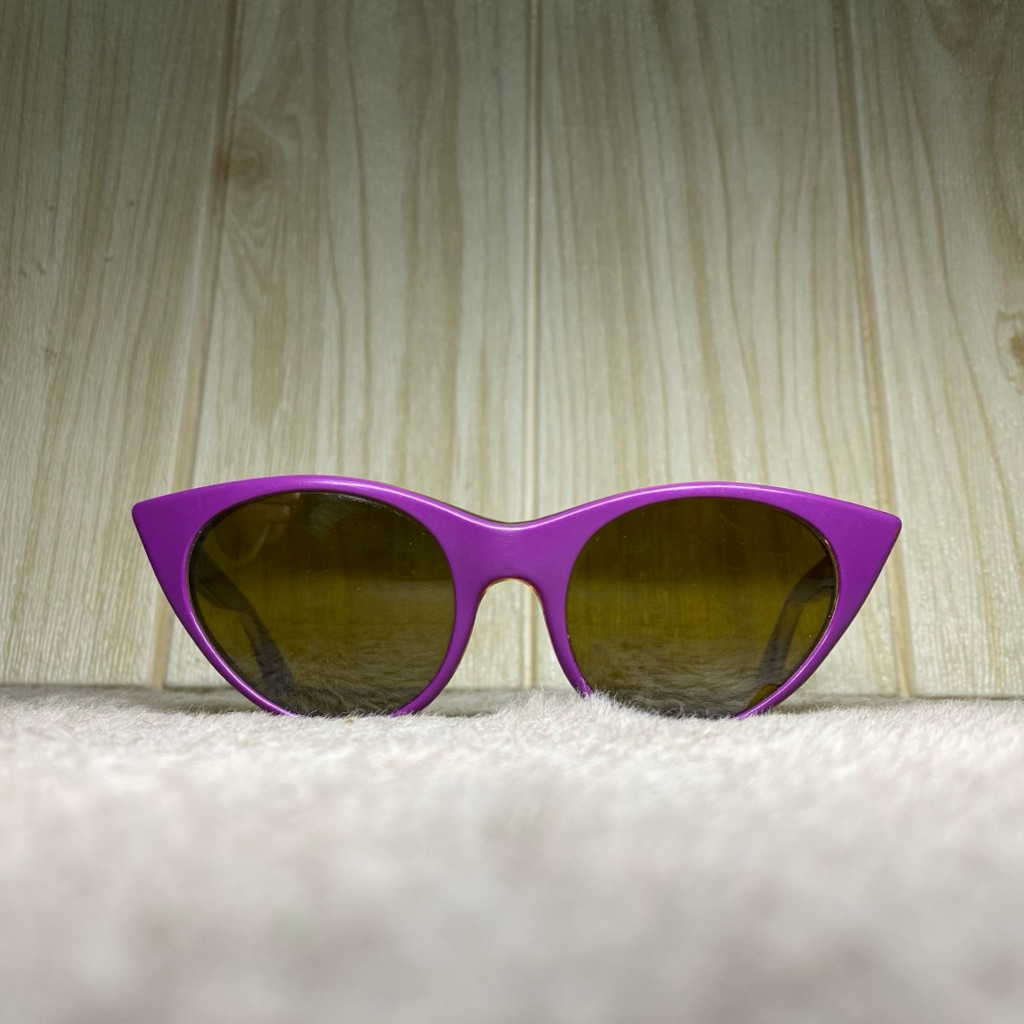 แว่นกันแดด Vuarnet Vintage Cat Eye เลนส์กระจก