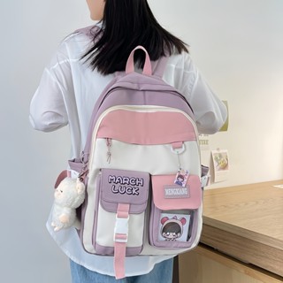 17 นิ้ว - กระเป๋านักเรียน สไตล์เกาหลี เหมาะกับการใช้งานมากมา…