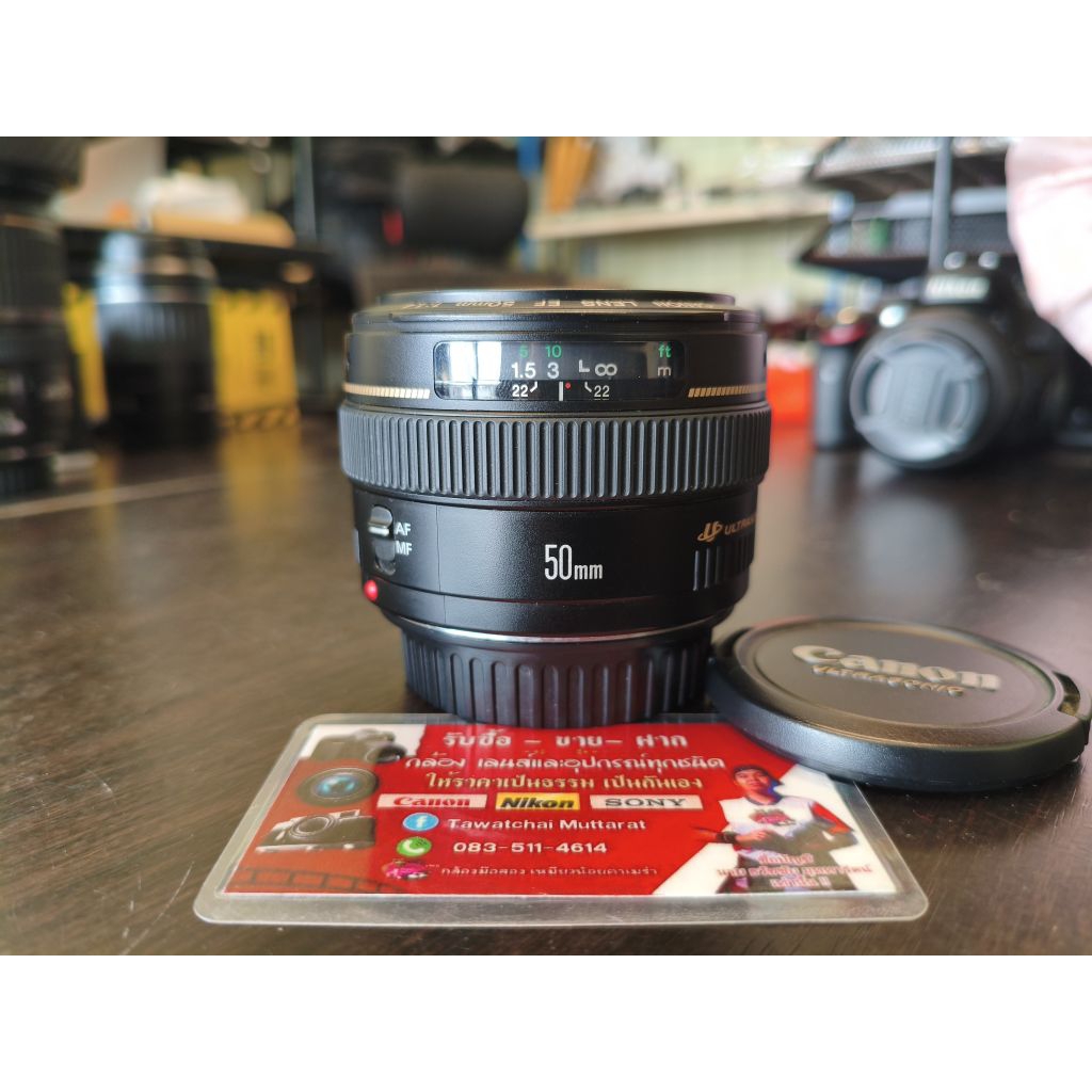 เลนส์ Canon EF 50 F1.4 USM