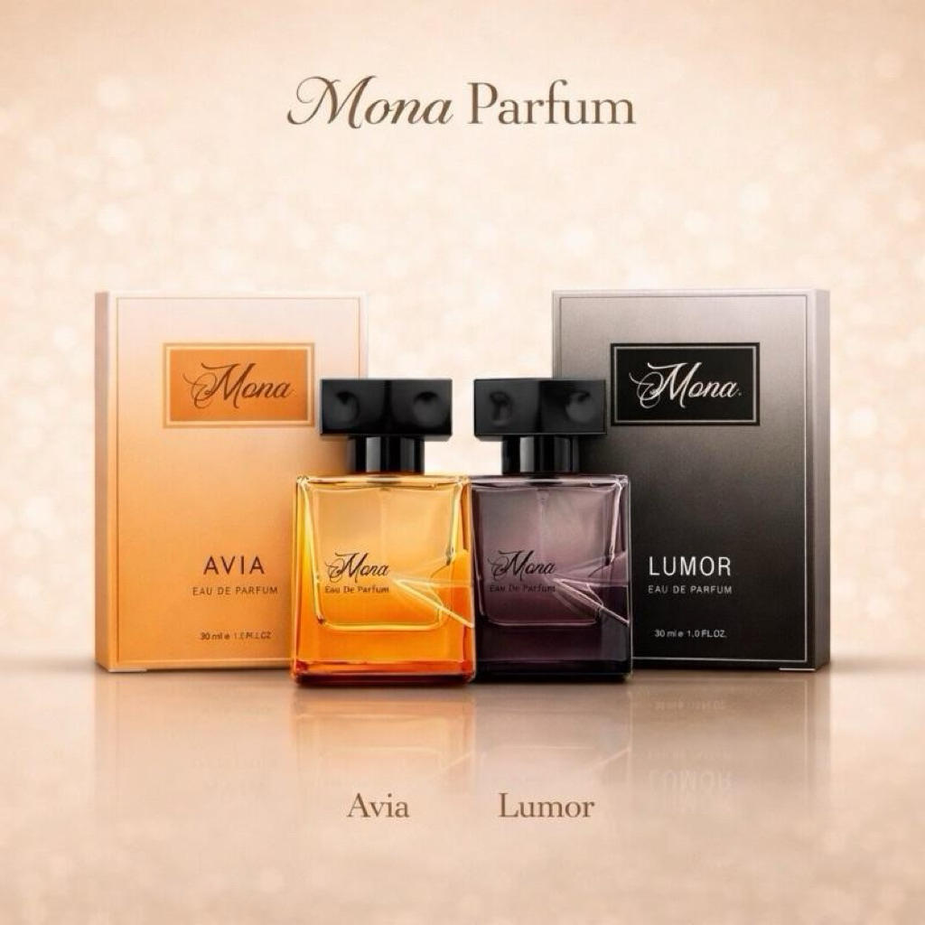 Mona Parfum เซ็ตคู่ Avia & Lumor | Eau De Parfum 30 ml x 2