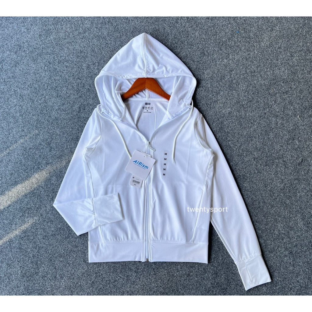 Uniqlo AIRism UV Protection กันยูวี สีขาว