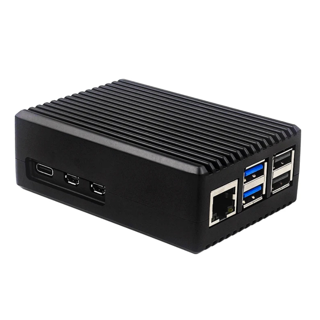 Raspberry Pi 5 Heavy-Duty Aluminum Passive Cooling Case เคสอลูมิเนียมอัลลอยด์ ราสเบอรี่พาย 5 C3708