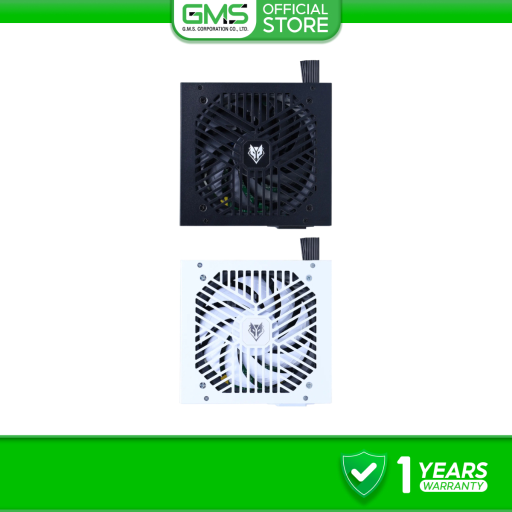 [ประกัน 3 ปี] Nubwo พาวเวอร์ซัพพลาย POWER SUPPLY 650W NPS-650 อุปกรณ์จ่ายไฟ คุณภาพดี มีสีขาวและดำ