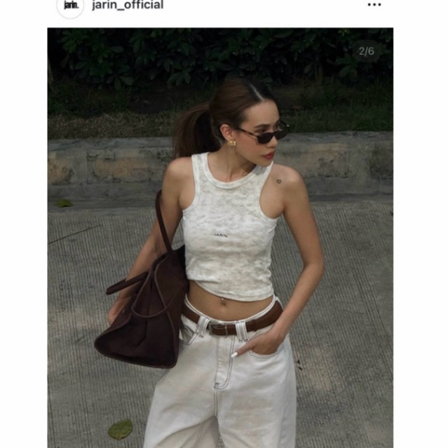 Jarin tops white ใหม่