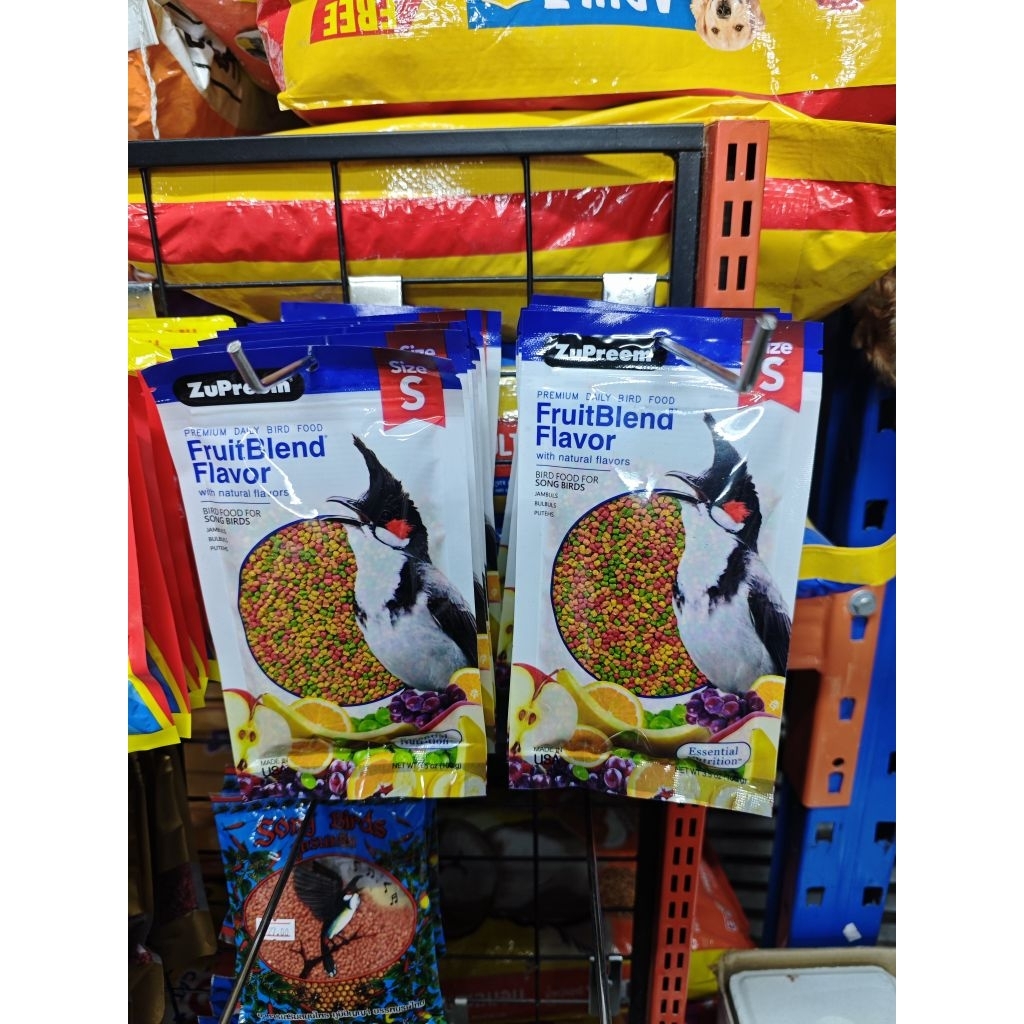 (12 ซอง) **ซูพรีม 100 กรัม** ZuPreem (Size S) อาหารนกกรงหัวจุก สุพรีม เม็ดผลไม้รวม บำรุงขนสวย สุขภาพแข็งแรง ราคา ถูกที่สุด ดีลบีเคเค แกลเลอรีภาพที่ 4