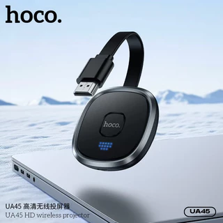 โปรเจ็กเตอร์ HD Wireless Projector ตัวส่งสัญญาณภาพไร้สาย HOCO UA45 3โหมดใช้งาน ภาพลื่นคมชัด รองรับส่งสัญญาณทั้งภาพ/เสียง