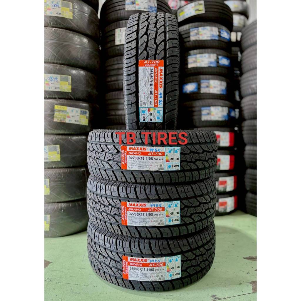 ยางรถยนต์ 265/60R18 AT700 110S // MAXXIS (ยางใหม่ปี 2025)