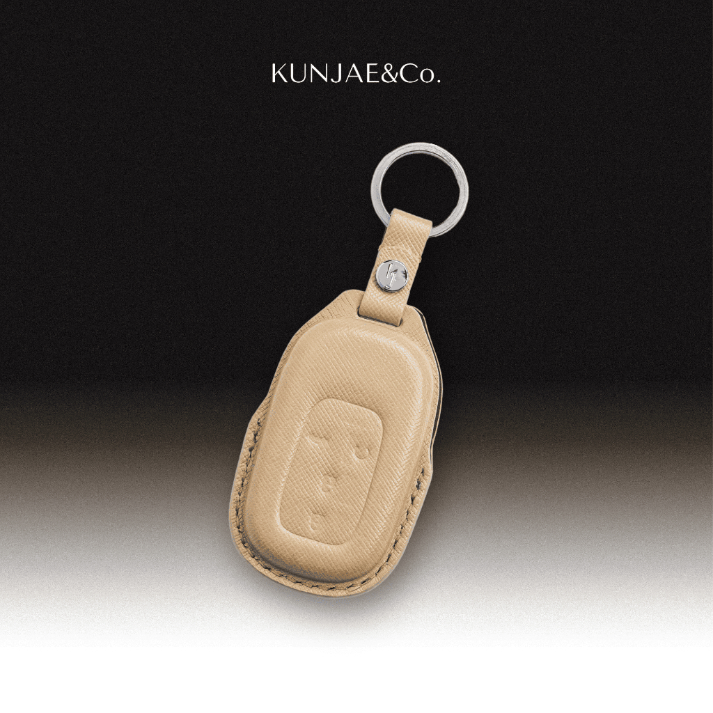 KUNJAE&Co. เคสกุญแจรถยนต์ HONDA หนังซาฟเฟียโน Italian Saffiano Leather : Prada made (Handmade จัดส่งใน 7-10 วัน)