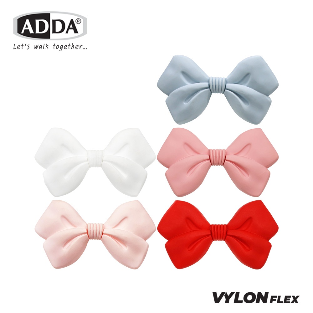 ADDA ตัวติดรองเท้า โบว์ SET 2 PCS รุ่น JB011W1