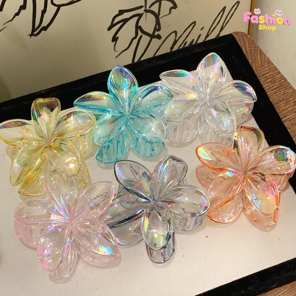 กิ๊บติดผม กิ๊บหนีบผม ดอกไม้ สไตล์สาวหวาน ins แฟชั่นฤดูร้อน สีสันสดใสต้อนรับซัมเมอร์ มีหลายสีให้เลือก COD