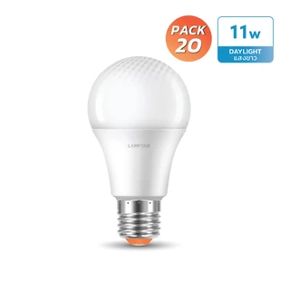 【ยกแพ็ก 20 หลอด】LAMPTAN หลอดไฟถนอมสายตา LED BULB EYES CARE VISON+ ขั้ว E27