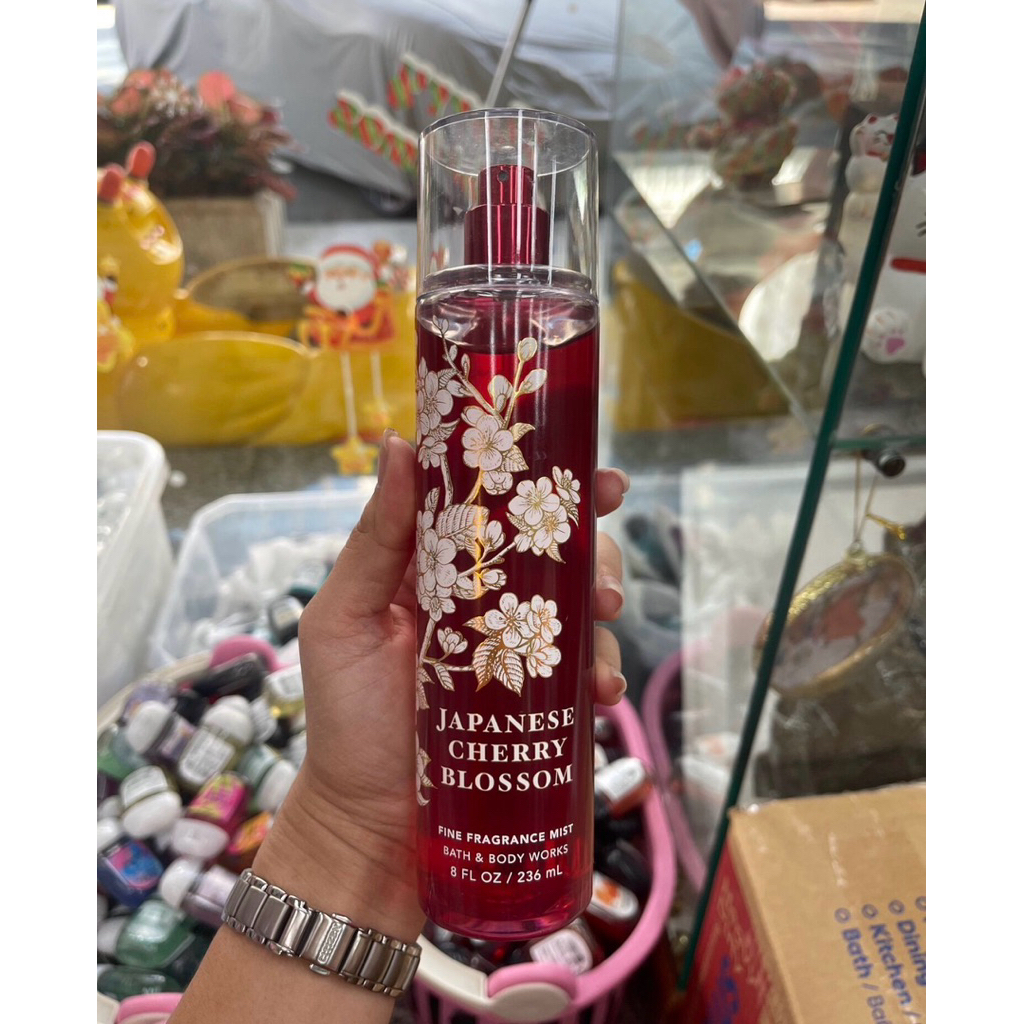 Bath & Body Works Japanese Cherry Blossom Fragrance Mist 236ml. ของแท้ – โปรปัง