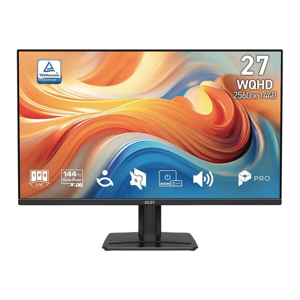 จอมอนิเตอร์ MSI PRO MP275Q E14 (IPS 2K 144Hz Eye Care SPK)
