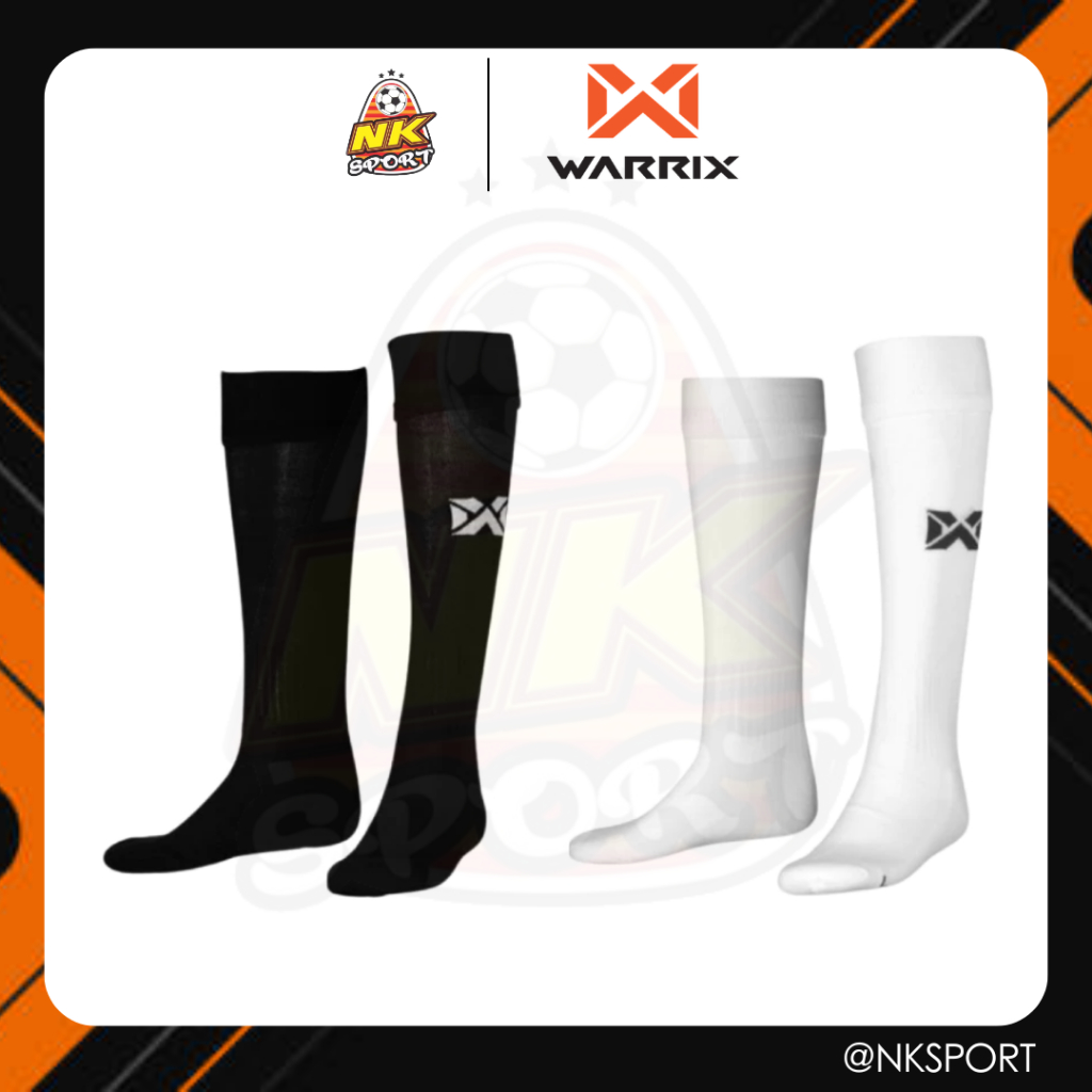 WARRIX ถุงเท้าฟุตบอลยาวเด็ก ถุงเท้ากีฬาเด็ก ถุงเท้าเด็ก รหัส FBK019