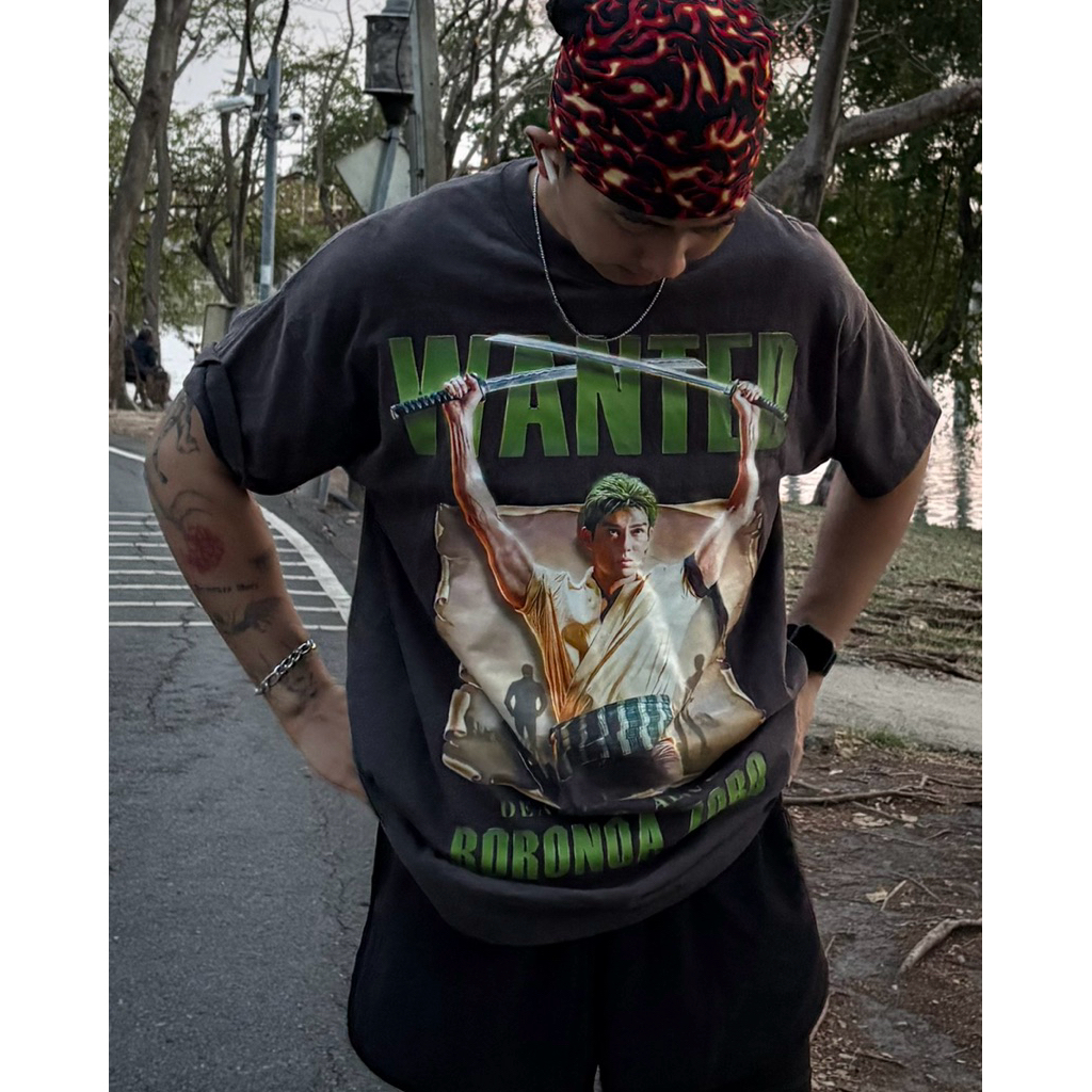 เสื้อ Roronoa Zoro ⚔️ | Joyboy Bootleg สกรีน DTG