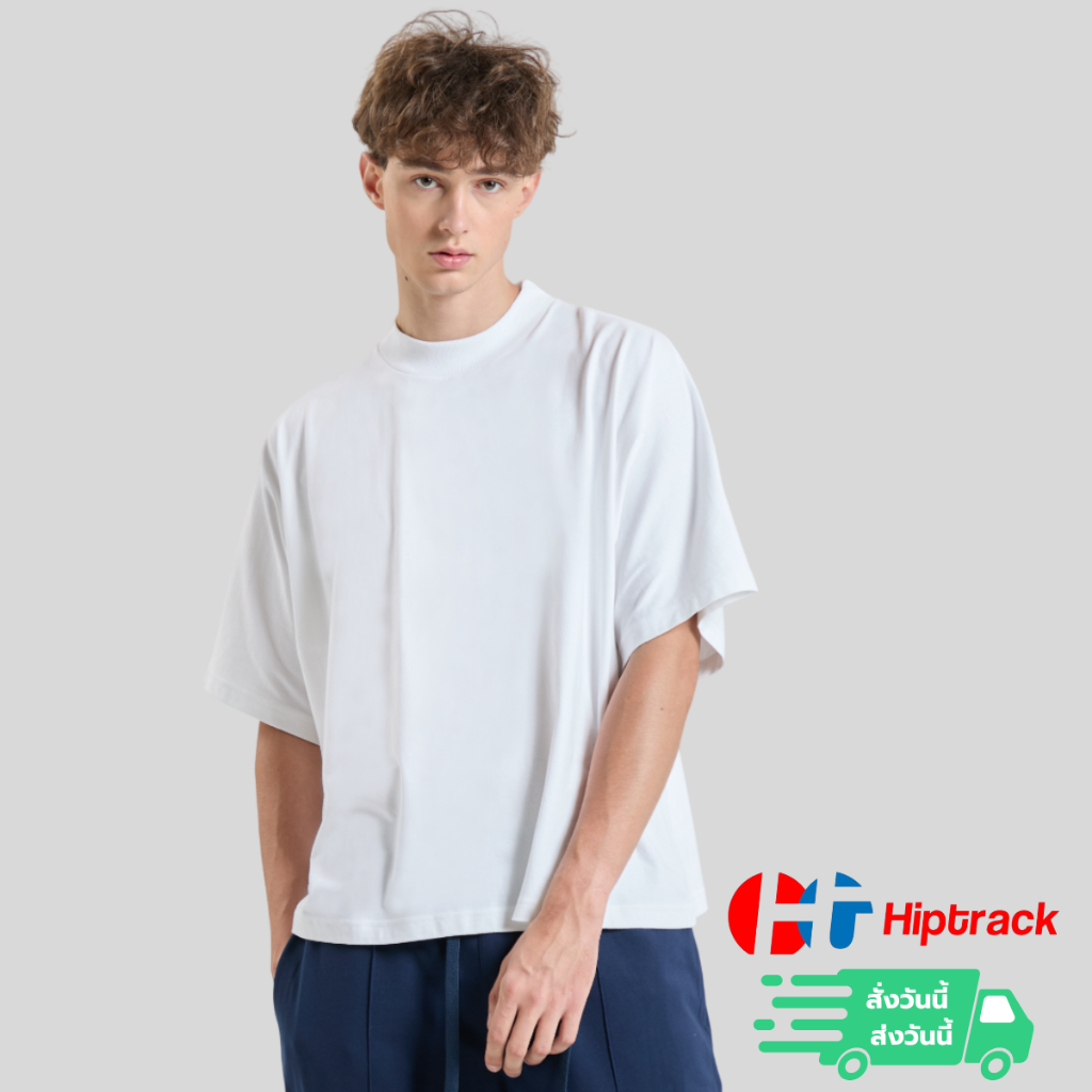 Hiptrack™ Boxy-Fit Cropped Tee