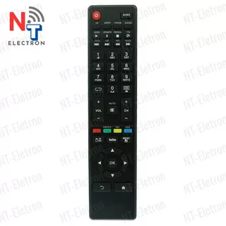 รีโมททีวี รุ่น 43 HS 522 ใช้กับทีวี ซีรีย์ 522 | รีโมททีวี LCD / LED TV ใช้แทนรีโมทเดิมได้เลย ปุ่มครบ ใช้งานง่าย