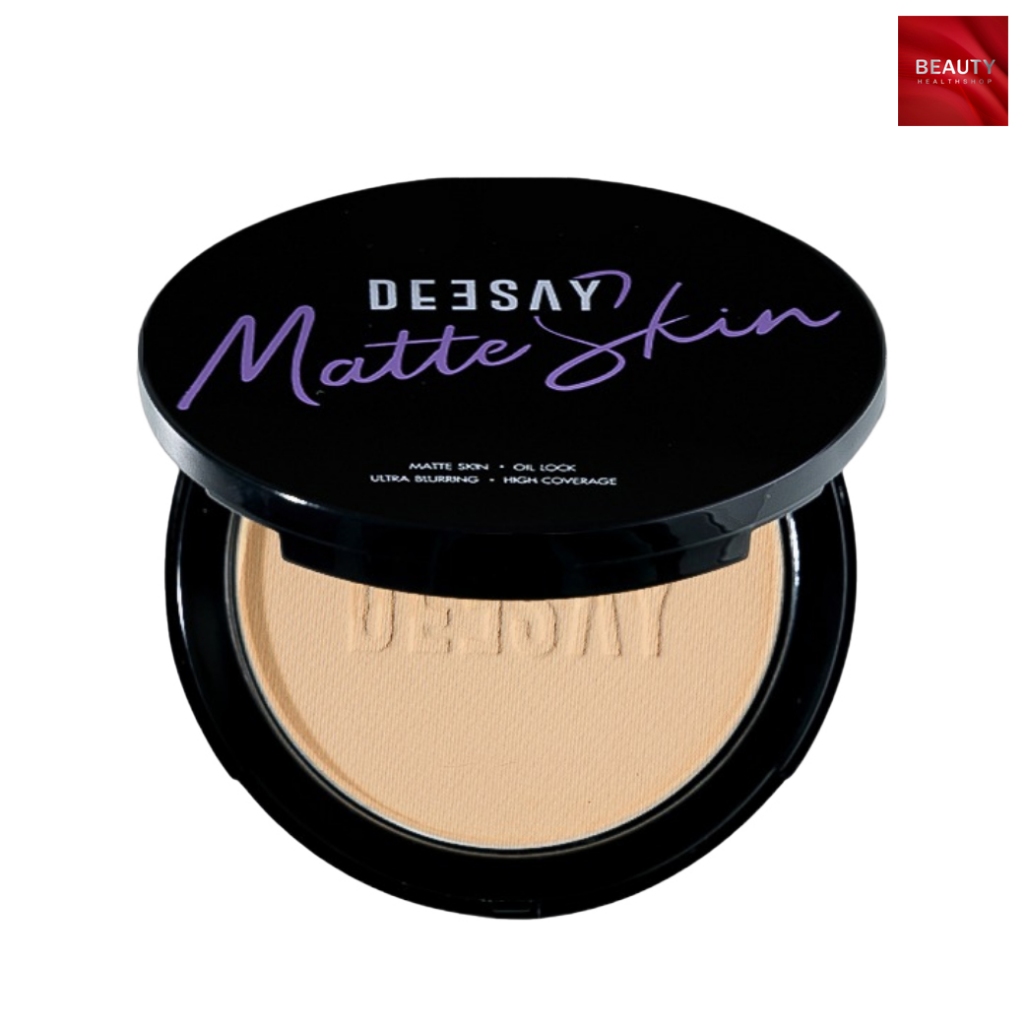 Deesay Zero Oil Matte Skin Powder SPF15 PA+++ ดีเซ้ย์ ซีโร่ ออล์ แมท สกิน พาวเดอร์ (10 กรัม x 1 ตลับ)