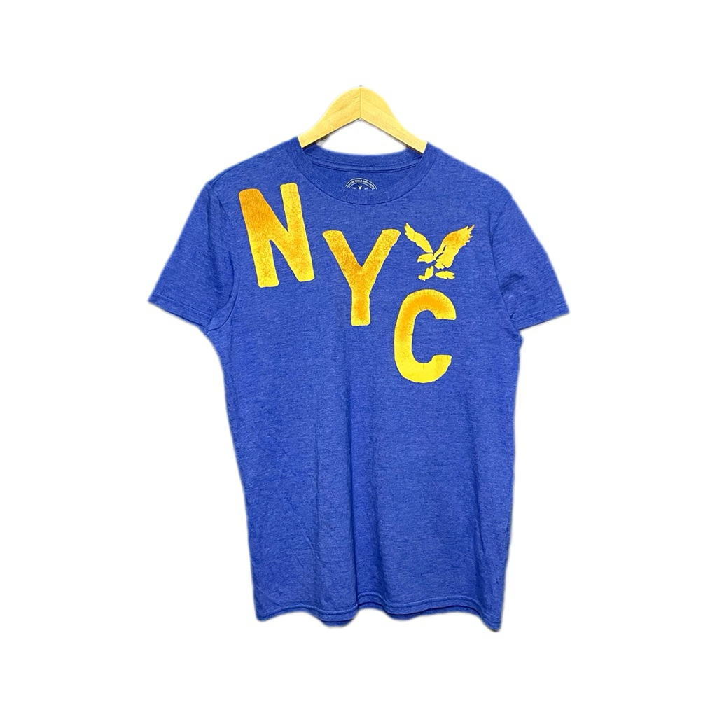 เสื้อยืดคอกลม american eagle มือสอง