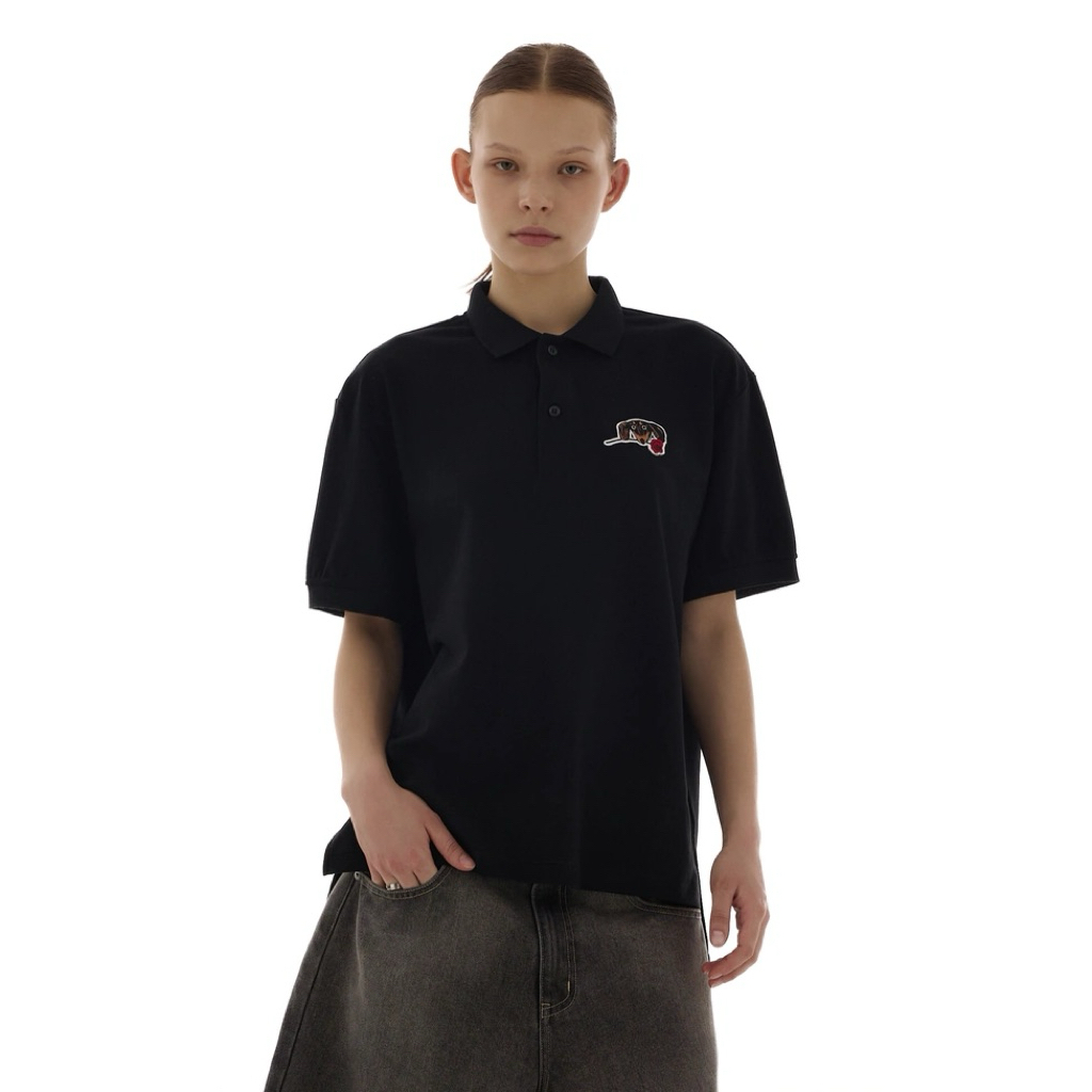 พร้อมส่ง‼️MATTER MAKER ORM’S EDITION — DACHSHUND ROSE POLO: BLACK