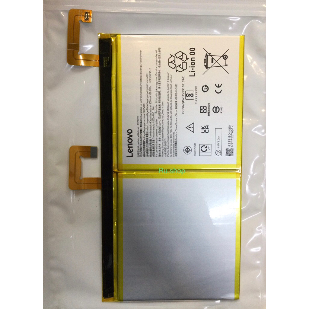 ★แบตเตอรี่แท็บเล็ต L22D2P31 สำหรับ Lenovo Pad Pro 2022 Tab P11 Pro 2nd Gen TB132FU TB138FU TB138FC