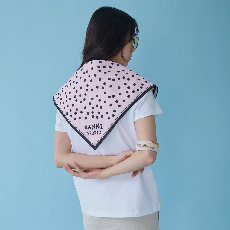 KANNI - KN POLKA DOT SCARF