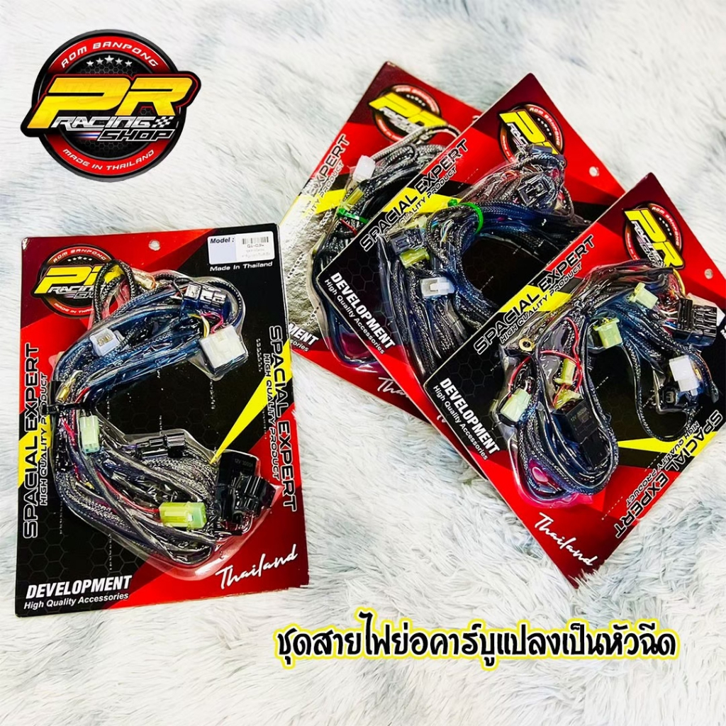 ชุดสายไฟย่อคาร์บูแปลงเป็นหัวฉีด (สายไฟย่อและ ECU CONNEXT)