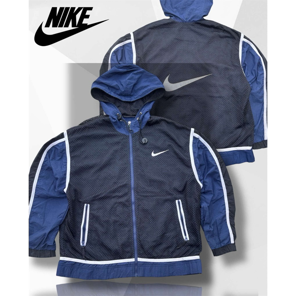 Nike big logo pattle net vintage jacket24/22